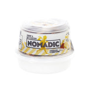 Yogurt & oat clusters tub with clear lid and chocolate honeycomb label