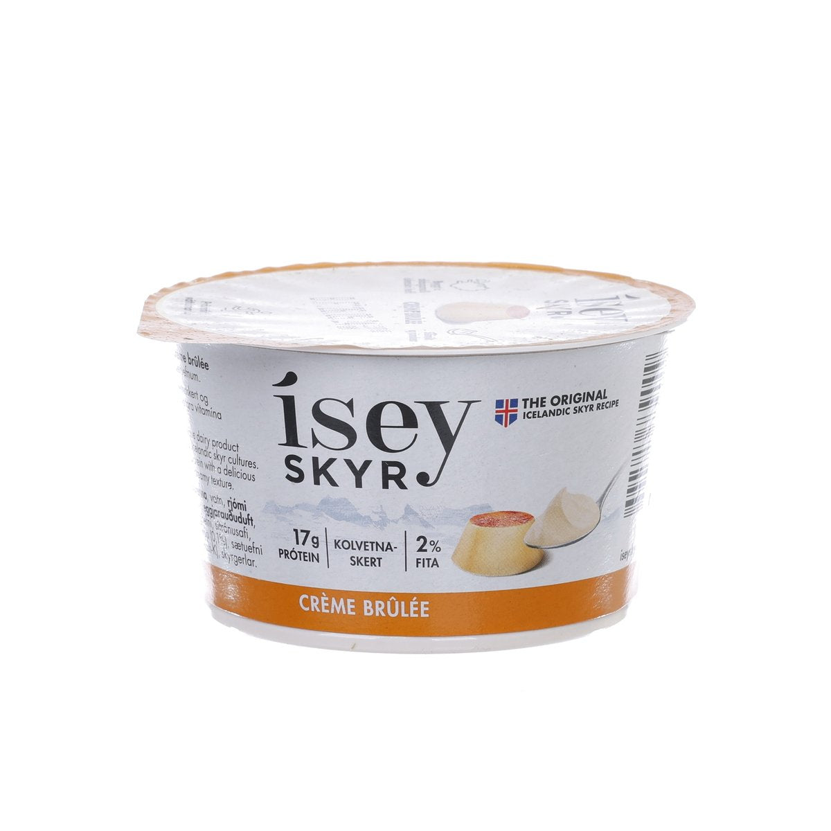 ISEY SKYR Crème Brulee skyr yogurt cup, 170g