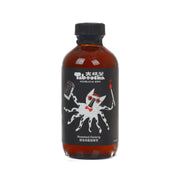 TABOOCHA roasted oolong kombucha bottle, amber glass with black cap
