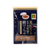 Seasoned dried bonito topping pouch, front view with Japanese label and bowl illustration.