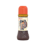 Multi-use onion salad dressing bottle with orange cap, dark brown sauce, 280 mL