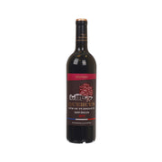 2019 Saint-Emilion red wine bottle with gold foil neck and front label
