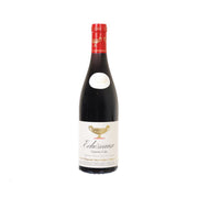 Echezeaux Grand Cru 2022 red wine bottle, front label, dark glass, red foil top.