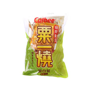CALBEE Grill-A-Corn assorted snack pack (192g) in green-and-white bag, front