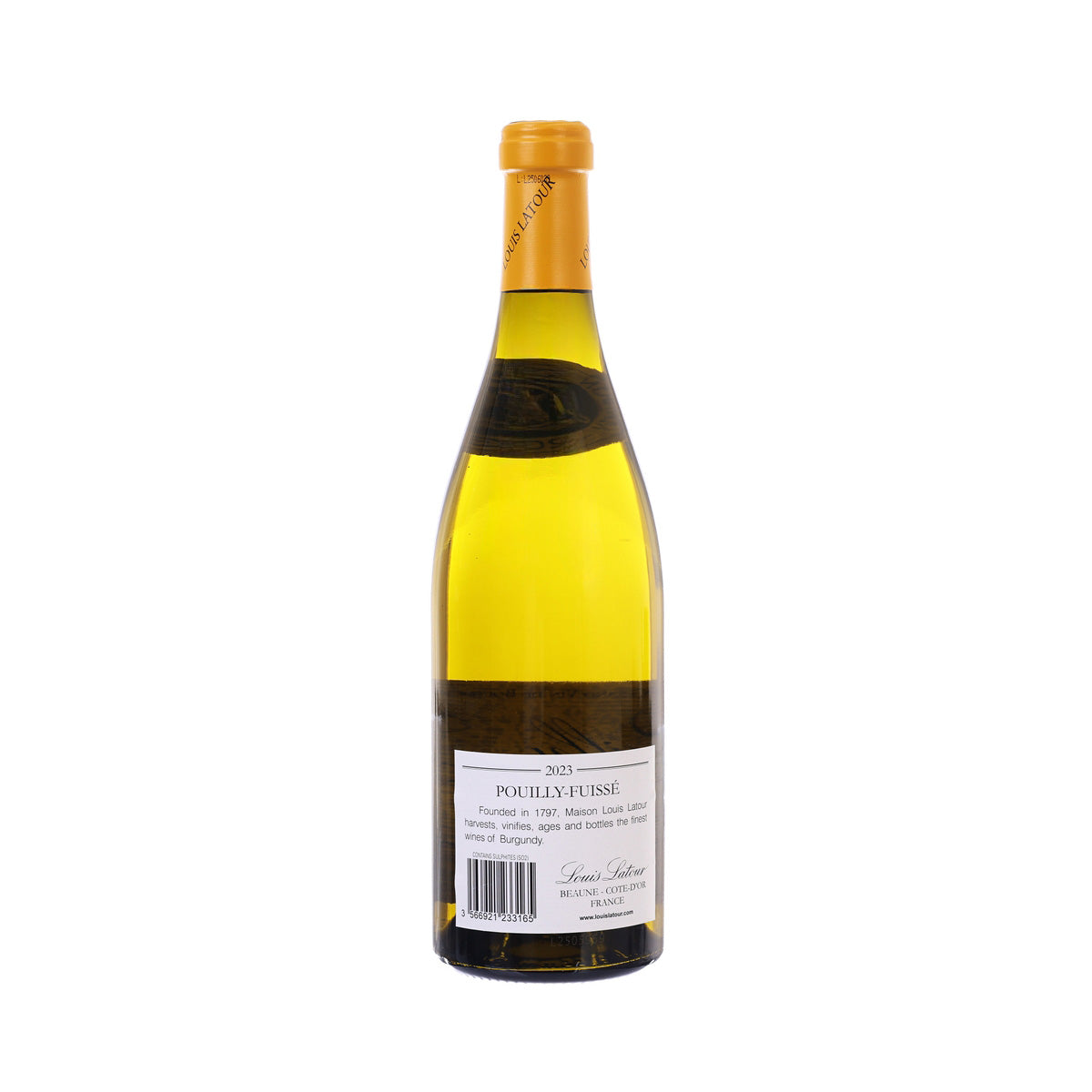 LOUIS LATOUR Pouilly-Fuissé white wine bottle, 750 mL