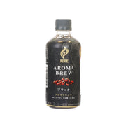 KIRIN Fire Aroma Brew black coffee PET bottle, front label and cap, 400 mL