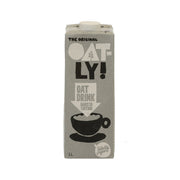 OATLY oat drink barista edition 1L carton, front graphic and cap