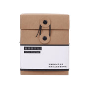 EPOCH WORKSHOP coffee drip bag box, kraft brown with twine tie and band label