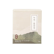 Green tea and red ginseng blend tea box, 16g