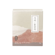 Apple & red ginseng tea box with beige mountain design and Korean label, 16 g