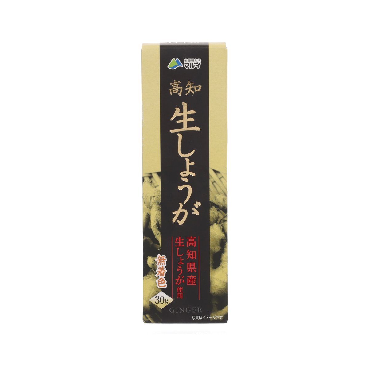 Ginger paste 30g box with gold and black front label