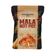 Sichuan Mala Hot Pot fragrant mix pouch, front panel with GOLDEN DUCK branding