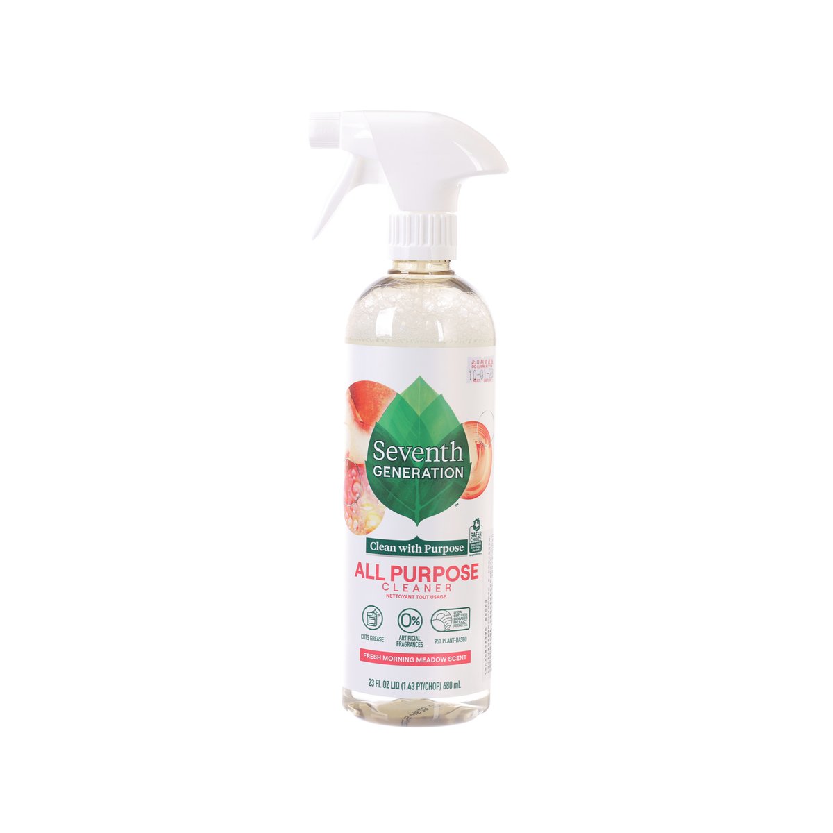 Seventh Generation all-purpose cleaner spray bottle, 680 mL