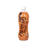 VITA malted soy milk bottle, amber liquid, front label