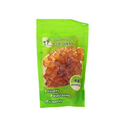 Natural resin 250 g in green pouch with amber resin pieces