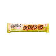 MICHEL & AUGUSTIN butter biscuits pack with chocolate and hazelnut squares, front