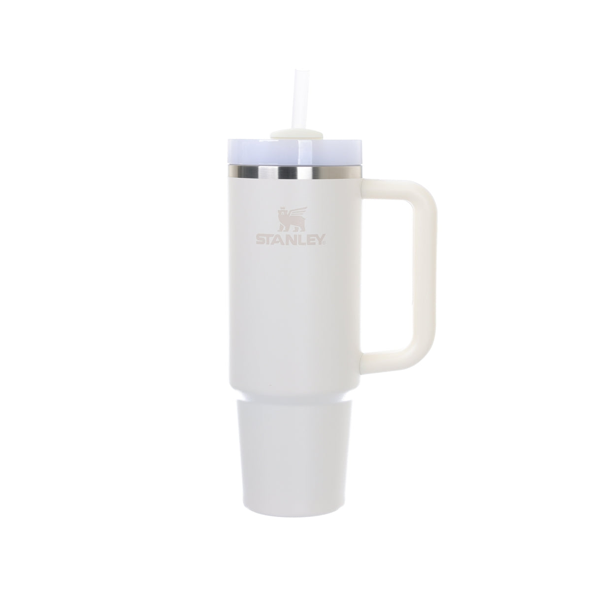 STANLEY Adventure Series 30oz vacuum tumbler, cream, with handle and straw lid