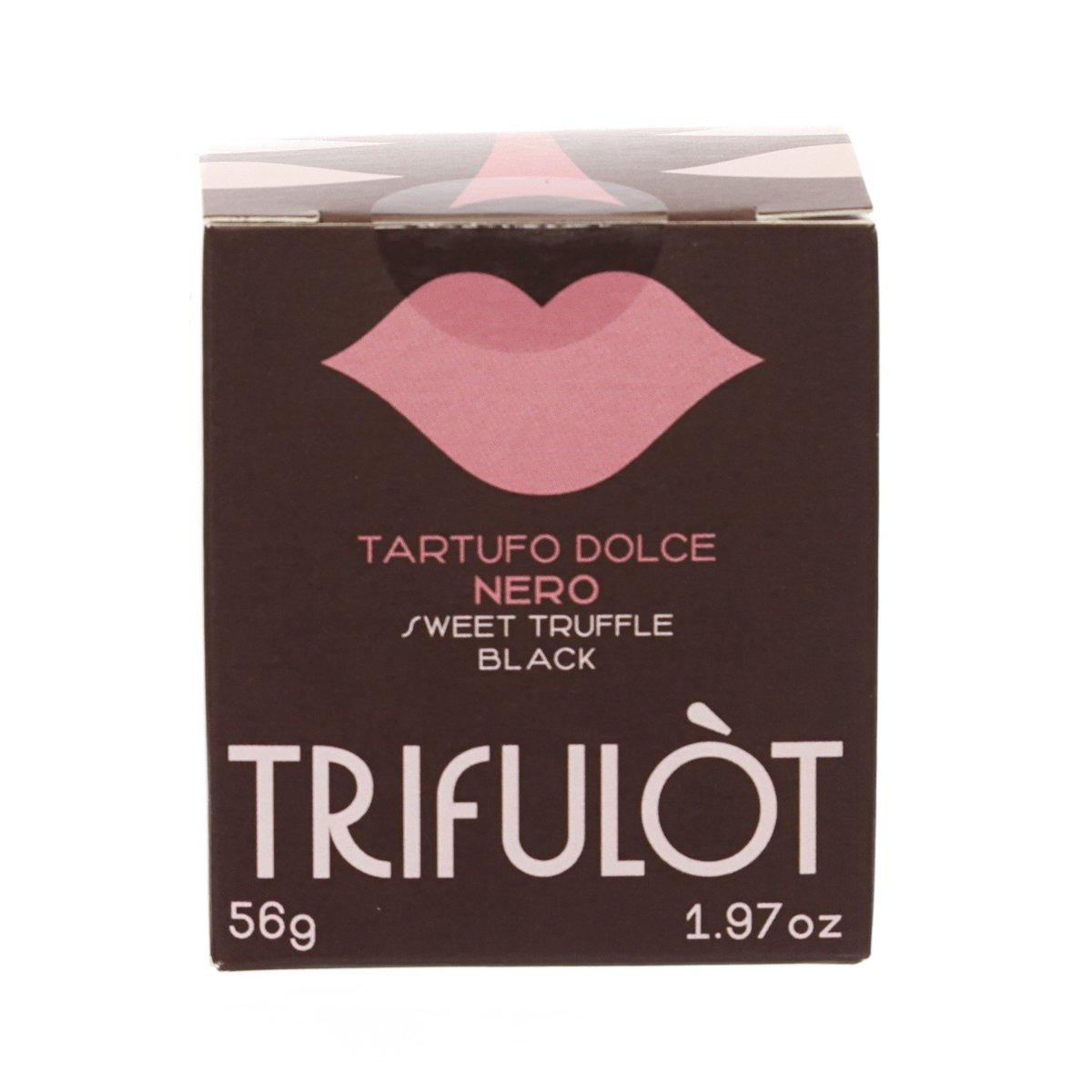 TRIFULÒT black praline cube box, 56g