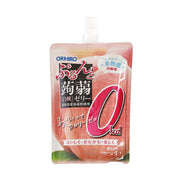 Peach konjac jelly drink pouch with ORIHIRO label and flip-top cap