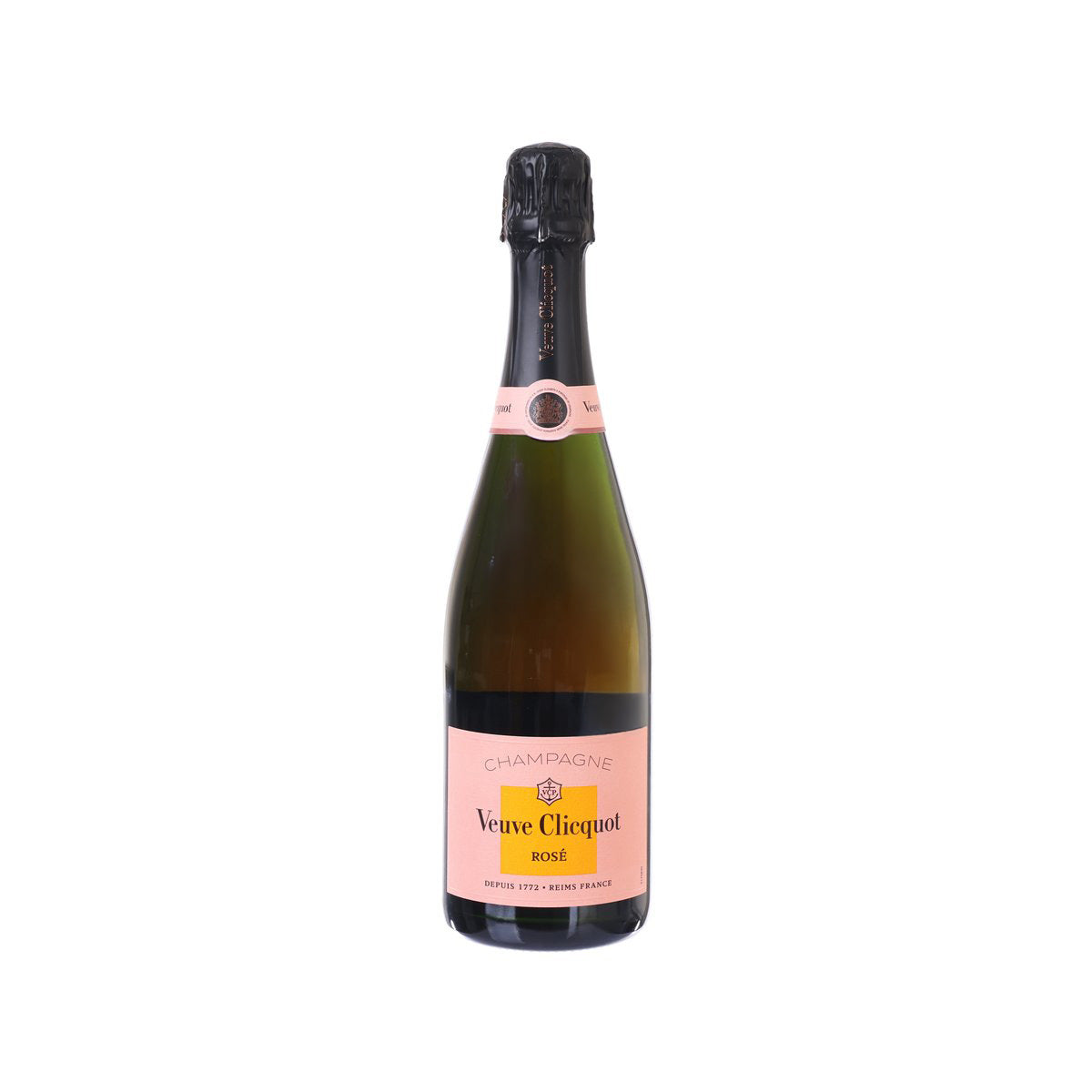 Veuve Clicquot Rosé champagne bottle