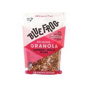 BLUEFROG granola bag, raspberry vanilla & chia, 350g