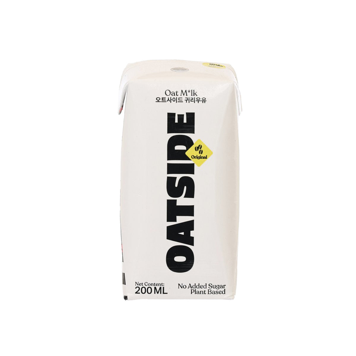 Plant-based oat milk carton, barista blend, 200 mL, no added sugar