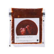 Beef stew with tendon 180g pouch, front view