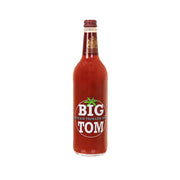 Spiced tomato mix bottle, 750 mL, with front label and red glass bottle cap.