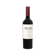 WENTE Merlot wine bottle with dark foil top, front label