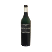 CH GUIRAUD Blanc Sec 2020 white wine bottle, dark green glass with label