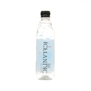 ICELANDIC alkaline spring water PET bottle, 500 mL, clear with black cap