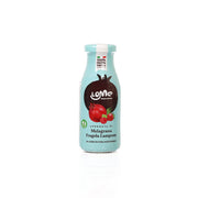 200mL Lome pomegranate, strawberry & raspberry juice bottle with teal label and cap