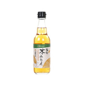 CITYSUPER hon-mirin rice wine bottle, 360 mL, amber liquid with black cap.