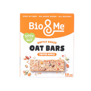 Bio & Me soft-baked oat bar pack, toffee apple flavor, 3 x 38g