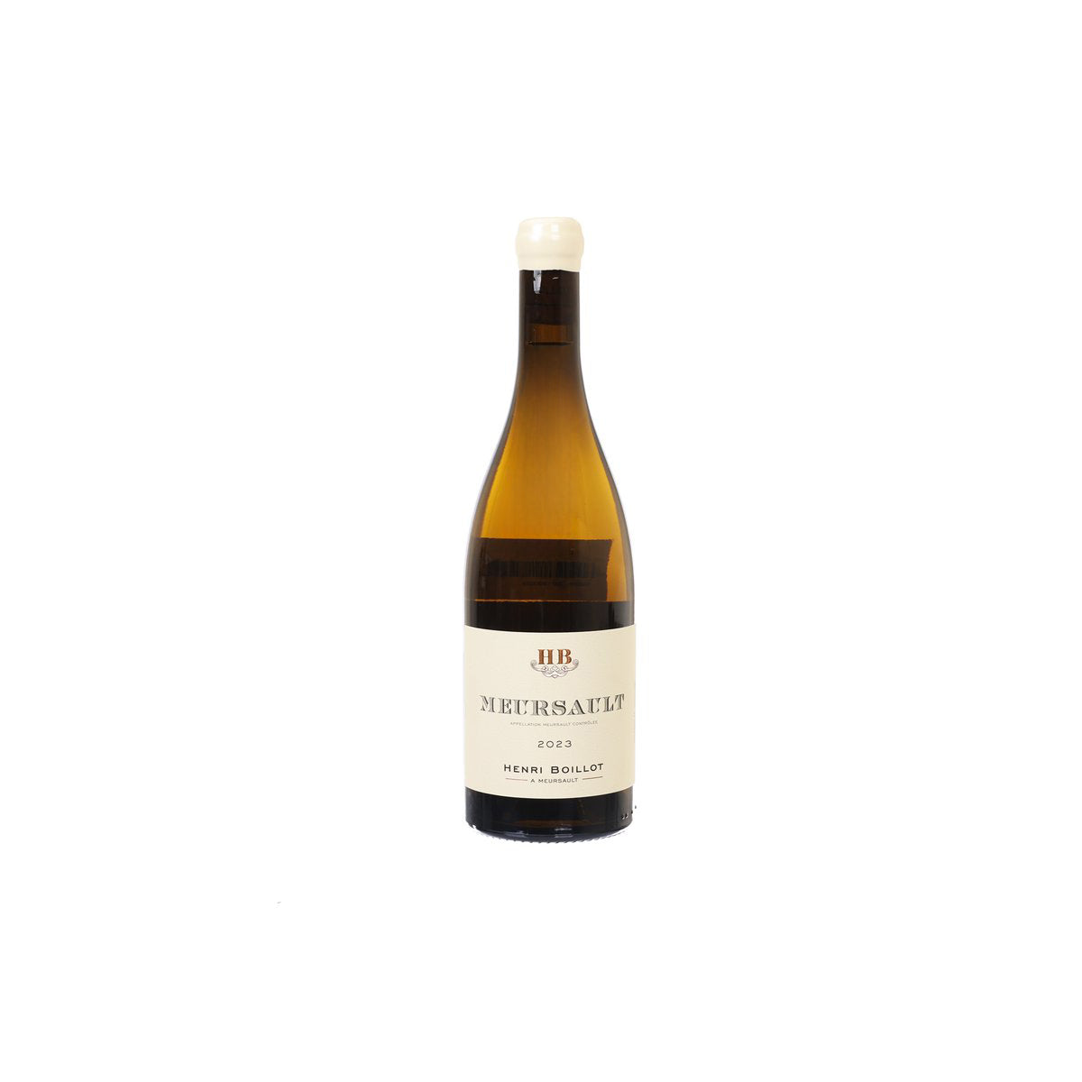 HENRI BOILLOT Meursault wine bottle, front label