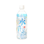 FROM AQUA water jelly drink bottle, Ramune flavor, front label, PET