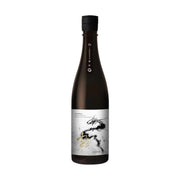 RYUSUISEN Omachi 720 mL bottle, dark glass, black cap, illustrated label