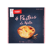 THIRIET box of 4 Portuguese egg custard tarts