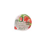 BOURBON 0 Kcal strawberry jelly cup with nata de coco, front label view