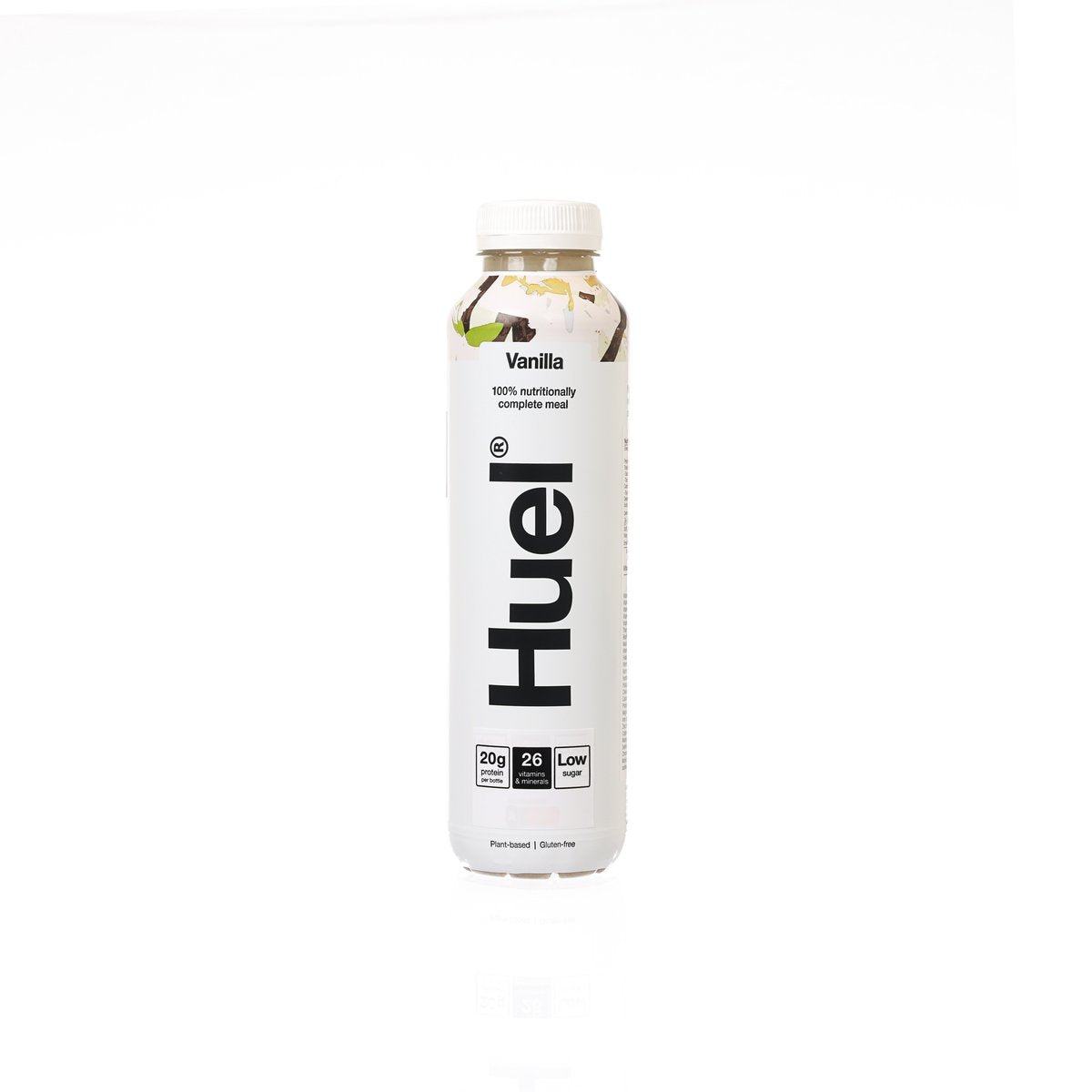 Vanilla protein meal drink bottle (PET), 500 mL, front label