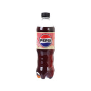 Pepsi Zero Coke PET bottle, dark cola drink with front label