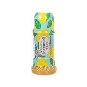KAWANAKA lemon dressing bottle, 200 mL, with green leaf and yellow pattern label