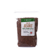 Bag of whole brown lentils, 500 g, with front label