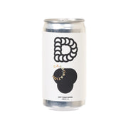 Diet tonic water can with bold logo and black circle label