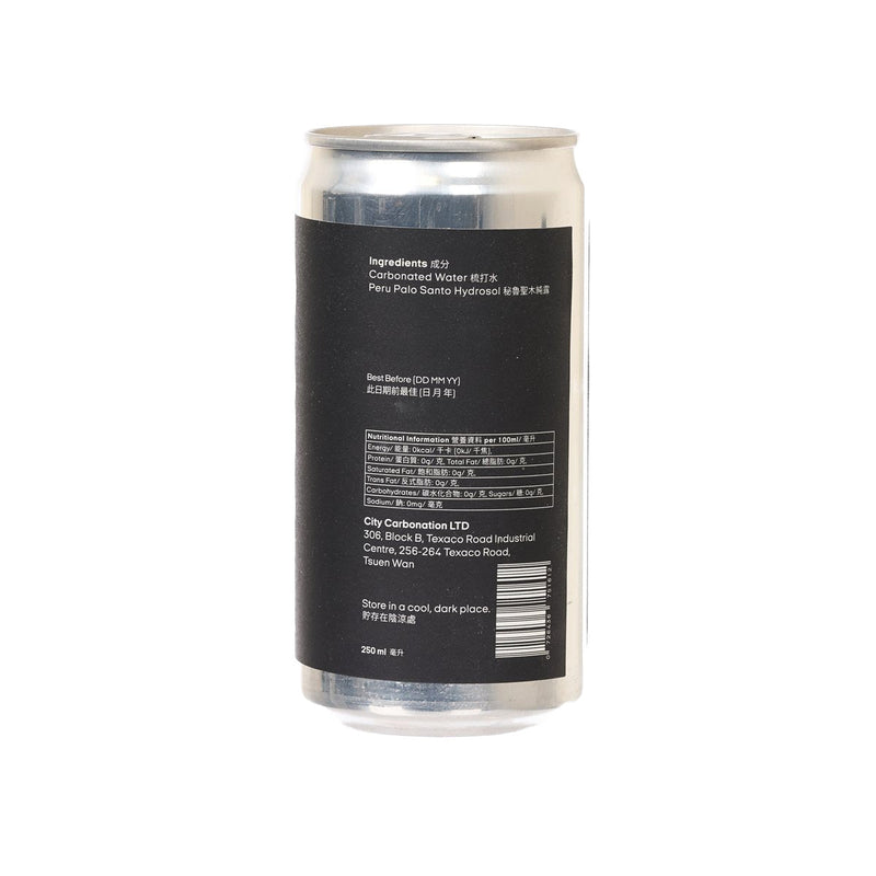 CARBONATION Palo Santo Soda Water [Can]  (250mL)