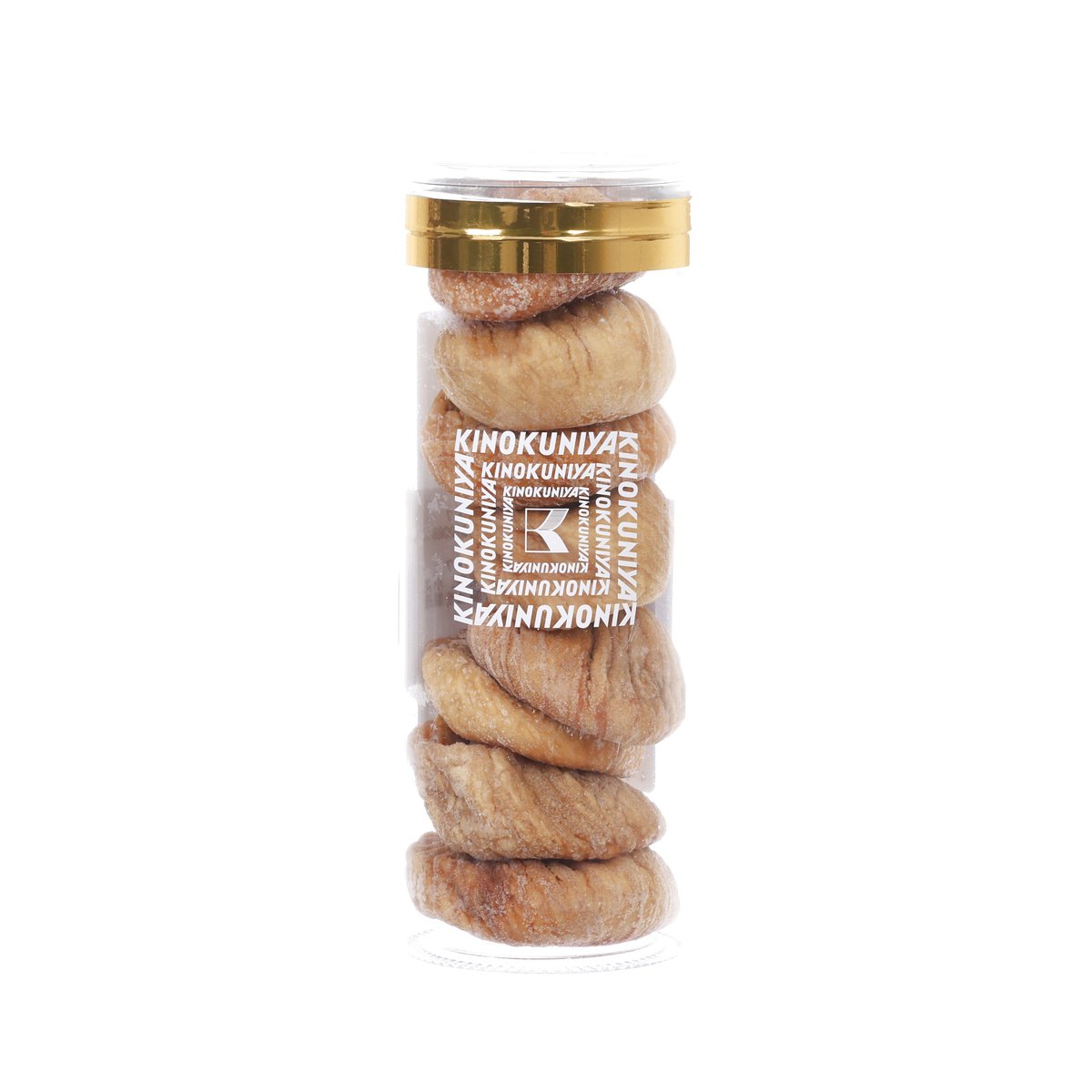 KINOKUNIYA dried fig jar with 3–4 dried figs, sealed in clear container