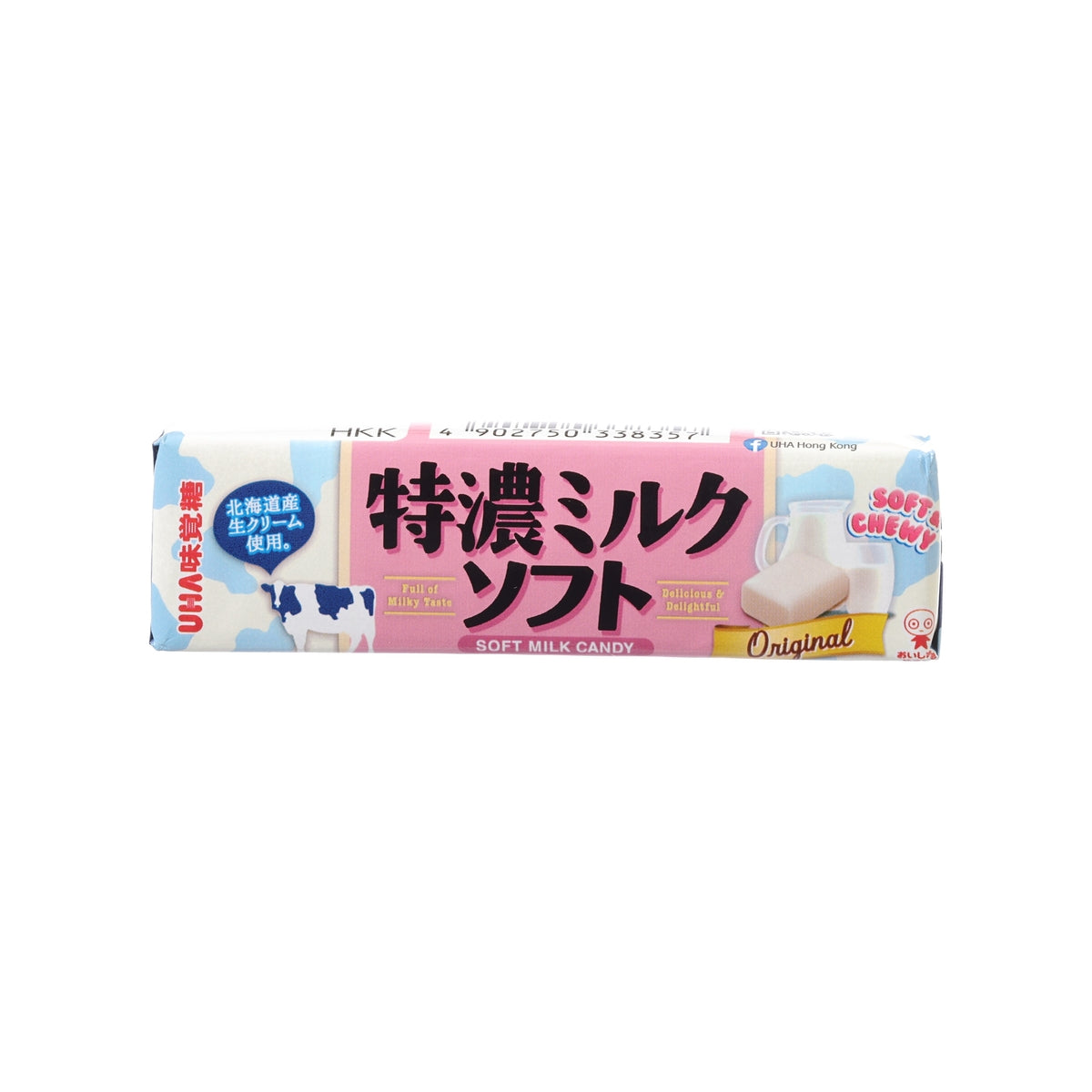 UHA MIKAKUTO Tokuno Milk stick soft candy Original 50g package