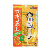 Orange soda gummy pouch with illustrated ninja character, UHA MIKAKUTO, 20g