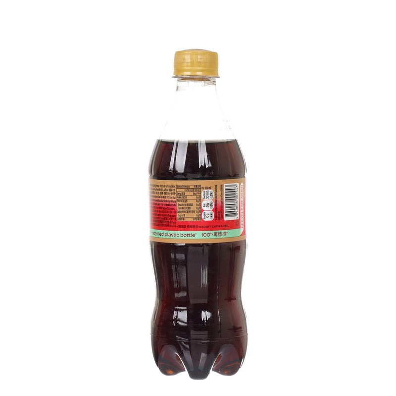 COCA-COLA Vanilla Flavoured No Sugar Coke - HK [PET]  (500mL)