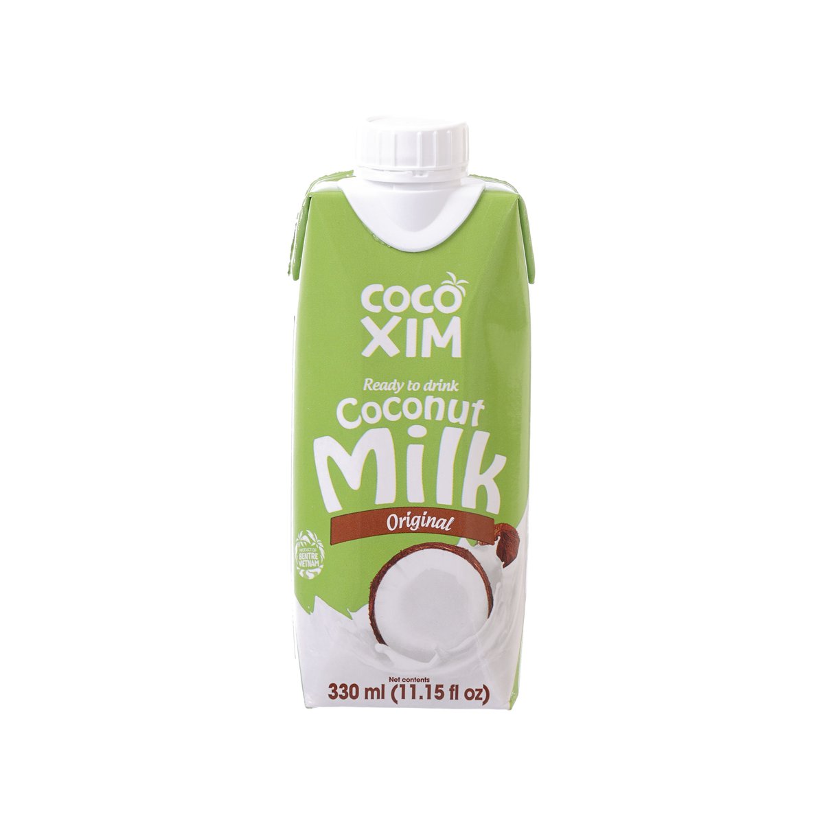 COCO XIM original coconut milk carton, 330 mL ready-to-drink
